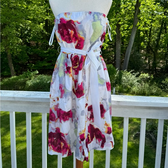 Banana republic strapless‎ cotton dress. - Picture 3 of 8